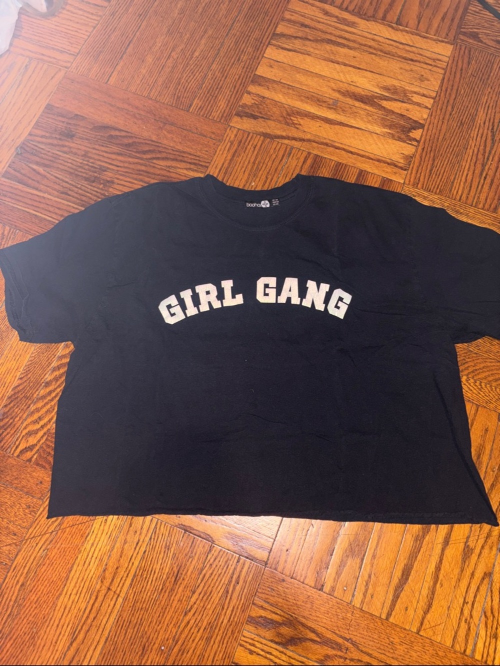 Cropped “Girl Gang” Tee